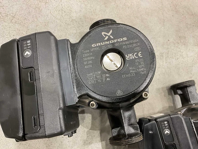 Grundfos upmxl 25-125 pomp (3x) - afbeelding 5 van  5
