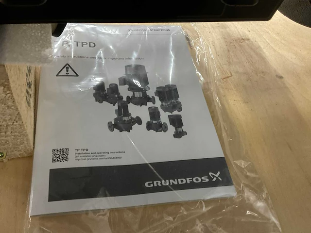 Grundfoss tp 80-250/2-a-f-a-bqqe inlinepomp - afbeelding 12 van  16