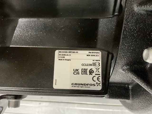 Grundfoss tp 80-250/2-a-f-a-bqqe inlinepomp - afbeelding 7 van  16