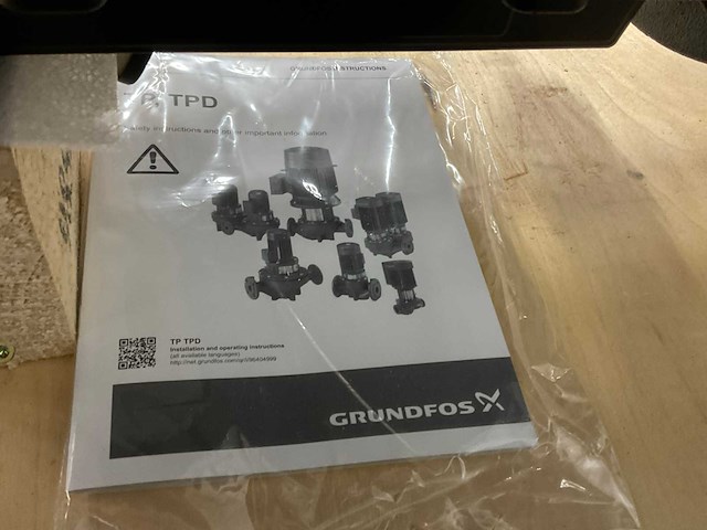 Grundfoss tp 80-250/2-a-f-a-bqqe inlinepomp - afbeelding 4 van  17