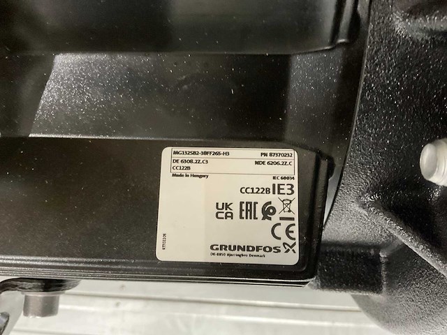 Grundfoss tp 80-250/2-a-f-a-bqqe inlinepomp - afbeelding 15 van  17