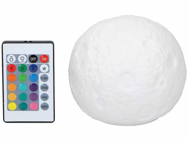 Grundig 16 kleuren led maanlamp (18x) - afbeelding 2 van  3
