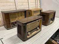 Grundig 2050 / 2035 3d philips bx653a stereo antieke radio (4x) - afbeelding 4 van  11