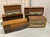 Grundig 2340 / 2147 / rf102 / 3040 antieke radio (6x) - afbeelding 1 van  13