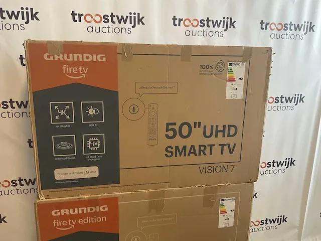 Grundig 50 inch televisie (2x) - afbeelding 2 van  9