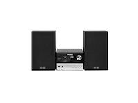 Grundig cms 3000 bt dab+ home audio microsysteem 30 w zwart, zilver - afbeelding 4 van  5