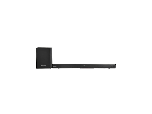 Grundig dsb995 2.1 dolby digital soundbar dsb 995 slank ontwerp 2.1 dolby digital 220 watt uitgangsvermogen draadloze verbinding bluetooth 5.3 hdmi (cec arc) usb optische en aux-ingang zwart - afbeelding 2 van  4