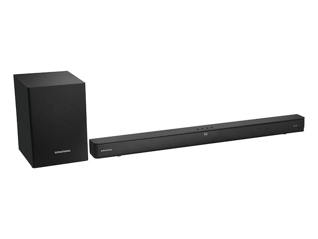 Grundig dsb995 2.1 dolby digital soundbar dsb 995 slank ontwerp 2.1 dolby digital 220 watt uitgangsvermogen draadloze verbinding bluetooth 5.3 hdmi (cec arc) usb optische en aux-ingang zwart - afbeelding 3 van  4