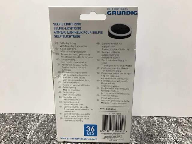 Grundig selfie-lichtring (48x) - afbeelding 4 van  4