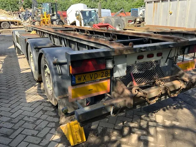 Gs aic-2700 l container schamel aanhangwagen - afbeelding 15 van  20