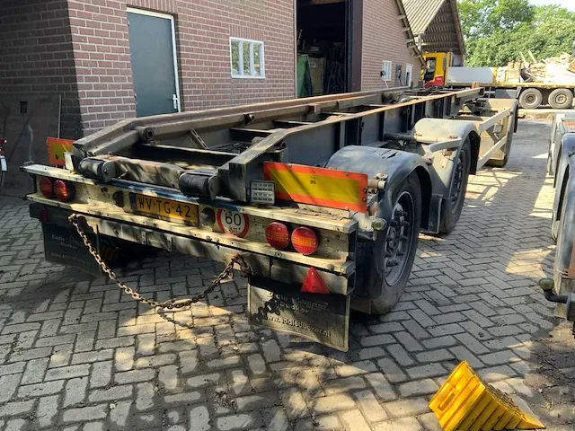 Gs aic-2700 n container schamel aanhangwagen - afbeelding 14 van  20