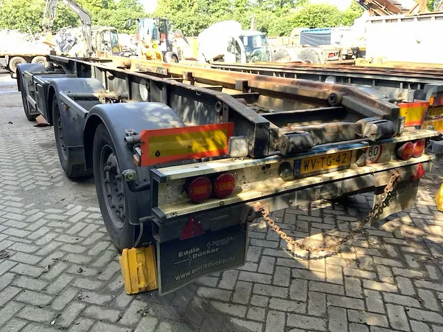Gs aic-2700 n container schamel aanhangwagen - afbeelding 15 van  20