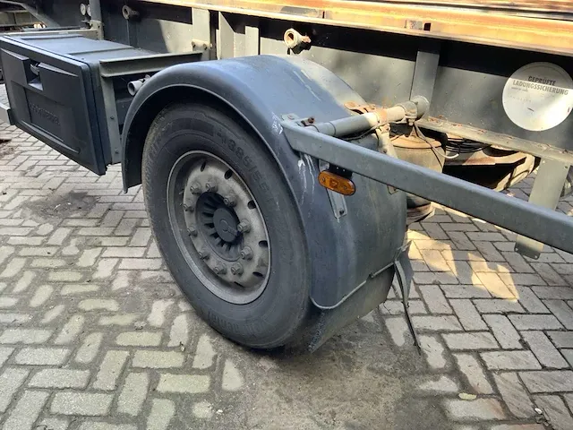 Gs aic-2700 n container schamel aanhangwagen - afbeelding 18 van  20
