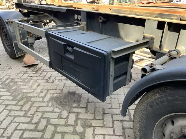 Gs aic-2700 n container schamel aanhangwagen - afbeelding 19 van  20