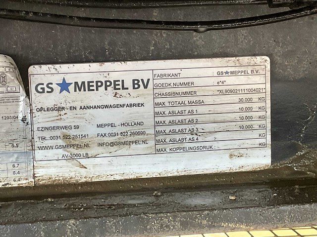 Gs av-3000 aanhangwagen - afbeelding 4 van  12