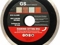 Gs diamand slijpschijf - afbeelding 1 van  1