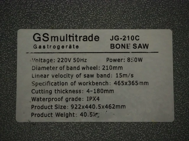 Gs multitrade - afbeelding 9 van  9