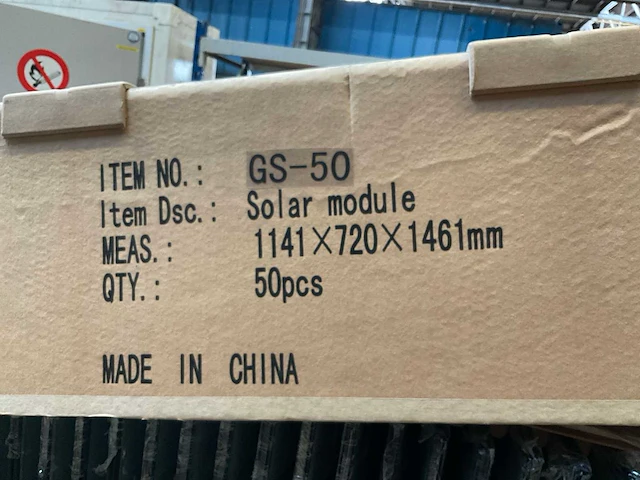 Gs solar gs 50 zonnepaneel (50x) - afbeelding 6 van  7