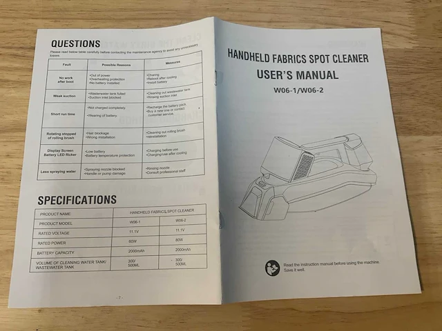 Gsc-60 - vlekkenreiniger - afbeelding 6 van  8