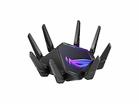 Gt-axe16000 quad-band wifi 6e (802.11ax) gaming router, new 6 ghz band, dual 10g ports, 2.5g wan port, dual wan - afbeelding 1 van  2