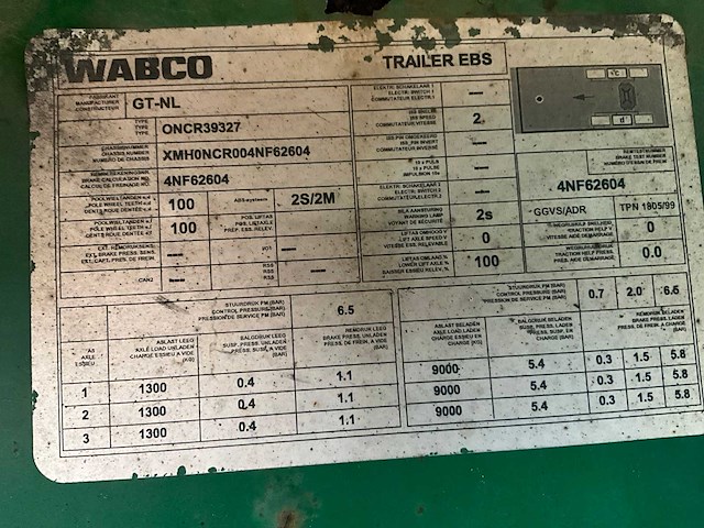 Gt fruehauf - schuifzeiltrailer - oplegger - afbeelding 9 van  28
