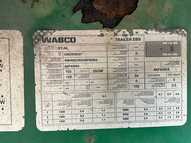 Gt fruehauf - schuifzeiltrailer - oplegger - afbeelding 17 van  28