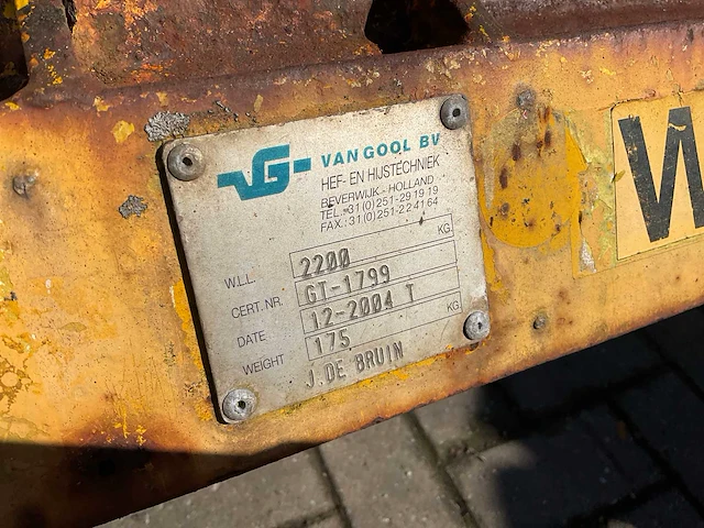 Gt.1799 vloerenklem - afbeelding 8 van  8