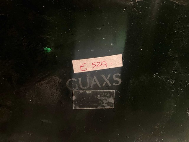 Guaxes be glazen vaas - afbeelding 6 van  6