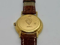 Gucci 3000l 18kt gouden horloge met goudkeurmerk, defect - afbeelding 6 van  6
