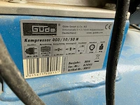 Gude - 2016 - 400/10/50 - luchtcompressor - afbeelding 4 van  12