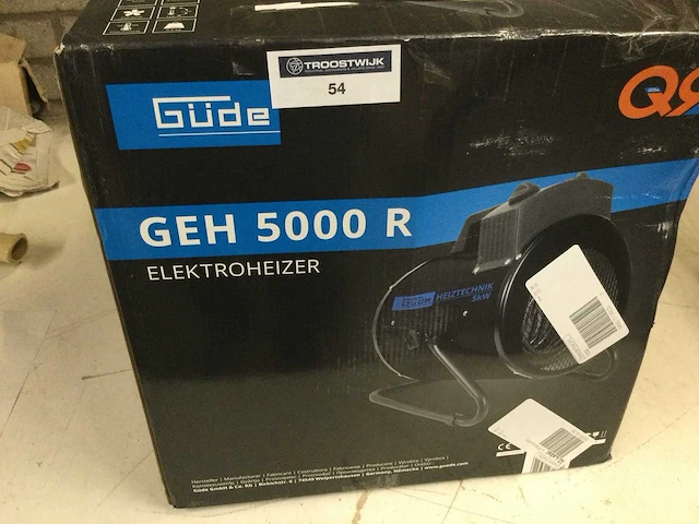 Gude - geh 5000 r - werkplaatskachel - afbeelding 2 van  3