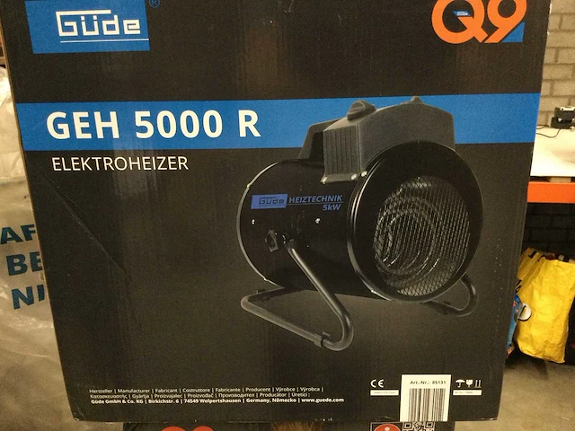 Gude - geh 5000 r - werkplaatskachel - afbeelding 3 van  4