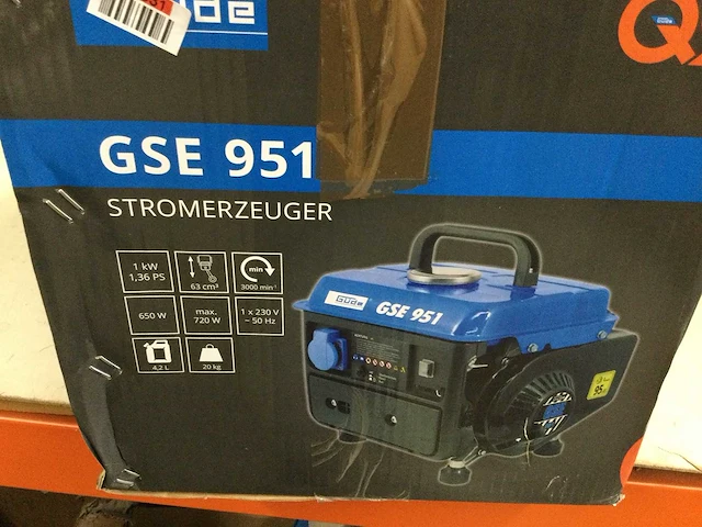 Gude - gse 951 - stroomgenerator op benzine. - afbeelding 3 van  4