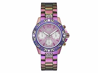 Guess dames horloge majesty roestvrij staal, regenboog - afbeelding 1 van  6