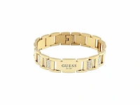 Guess frontiers heren armband staal goudkleurig - afbeelding 1 van  1
