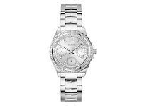 Guess gw0685l1 laikrodis dames horloge zilver - afbeelding 1 van  4