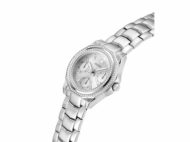Guess gw0685l1 laikrodis dames horloge zilver - afbeelding 2 van  4