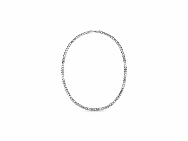 Guess heren- ketting staal zilverkleurig 53 cm - afbeelding 1 van  1