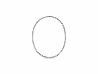 Guess heren- ketting staal zilverkleurig 53 cm - afbeelding 1 van  1