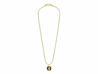 Guess heren stalen goldplated collier lion king 53 cm staal - afbeelding 1 van  3