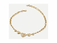 Guess in my heart chain necklace yellow gold - afbeelding 1 van  1
