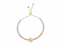 Guess jewellery jubb04225jwygmcs armband geeldgoud multicolor - afbeelding 1 van  1