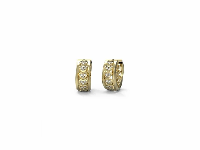 Guess jewellery jube04604jwygt u oorbellen goudkleurig - afbeelding 1 van  1
