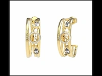 Guess jewellery jube05236jwygt u creolen goudkleurig - afbeelding 1 van  1