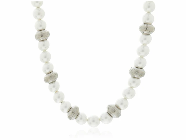 Guess jumn04068jwstwitu heren ketting zilver - afbeelding 1 van  1