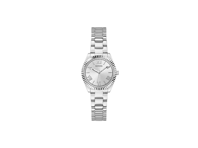 Guess mini luna gw0687l1 dames horloge 30 mm zilverkleurig - afbeelding 2 van  4