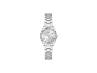 Guess mini luna gw0687l1 dames horloge 30 mm zilverkleurig - afbeelding 2 van  4
