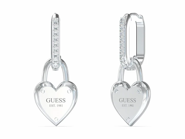 Guess oorbellen voor dames roestvrij staal jube04213jwrh - afbeelding 1 van  1