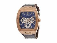 Guess phoenix horloge heren analoog kwarts roestvrij staal band gw0202g2 - afbeelding 2 van  4