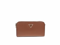 Guess schoudertas daryna status crossbody cognac bruin - afbeelding 1 van  6